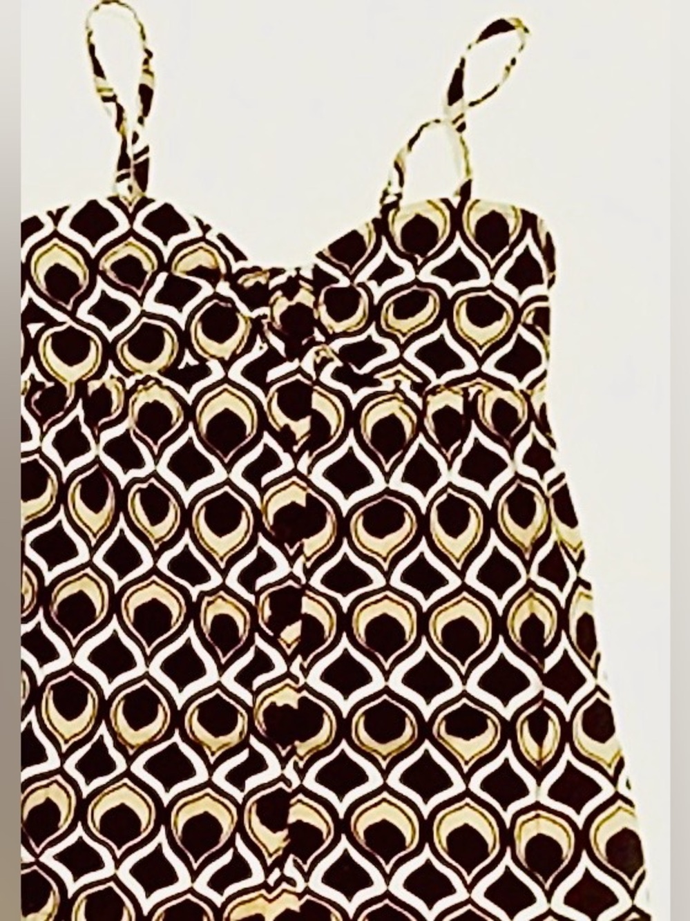 H&M Flowy Tank in Modern Print
